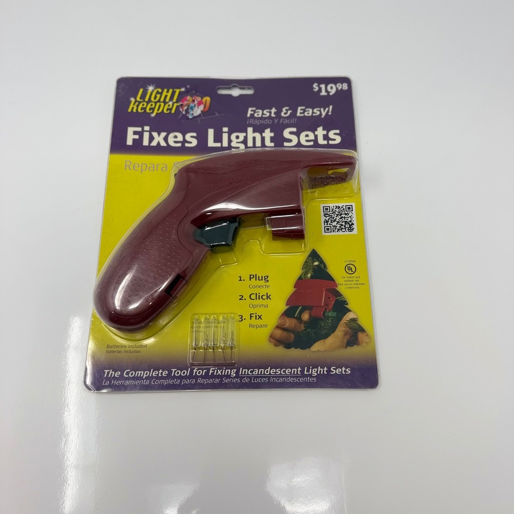 LightKeeper Pro Light Set Repair Tool Unisex OS Maroon Incandescent Fixer 1203CD